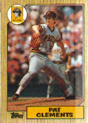 1987 Topps Baseball Cards      016      Pat Clements
